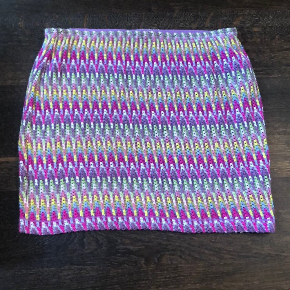 Chelsea & Violet knit mini skirt